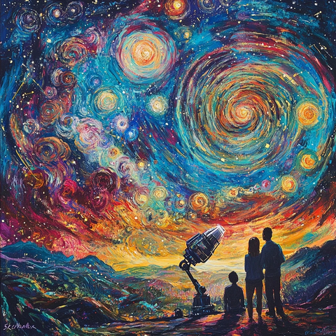 星云旋涡与天文望远镜观测