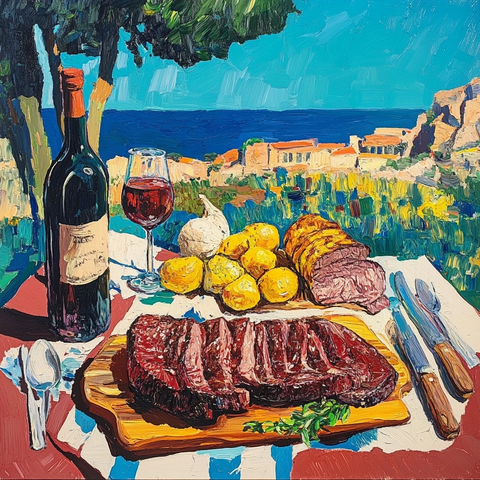 烤肉盛宴色彩缤纷