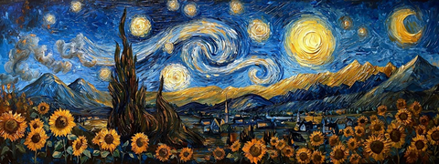 星夜与向日葵的呐喊