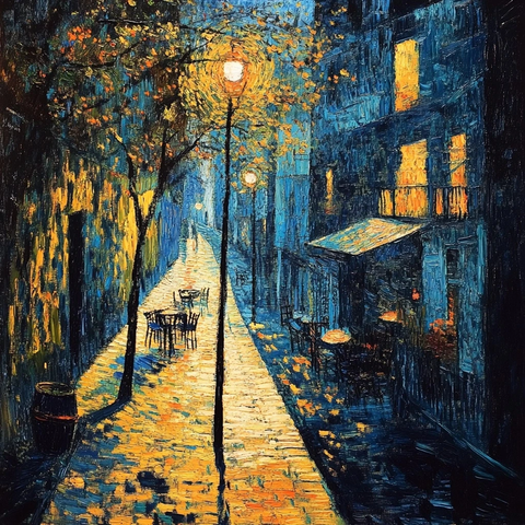 都市风景深度光影