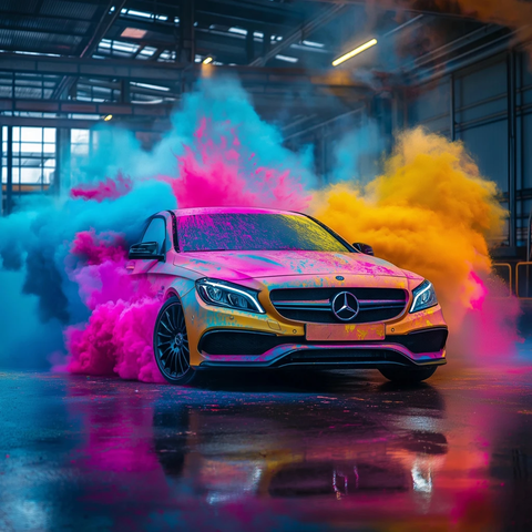 奔驰奥迪车内饰色彩工作室