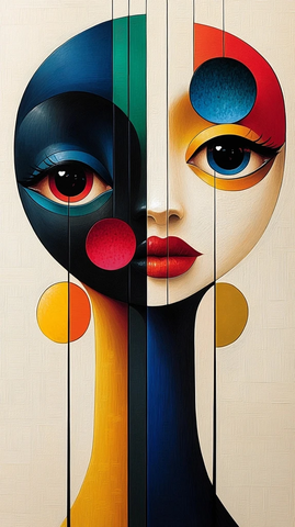 田园情侣插画多格漫画