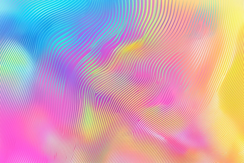 全息背景线条色彩变幻