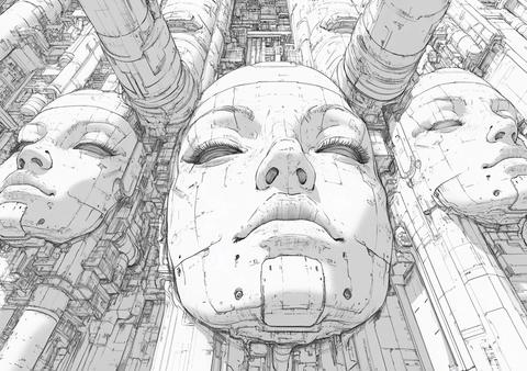 未来工厂管道人脸设计