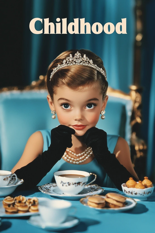 赫本早餐咖啡珍珠首饰