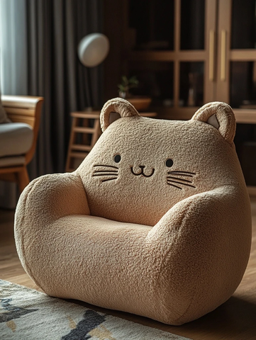 猫形沙发椅温暖家居设计