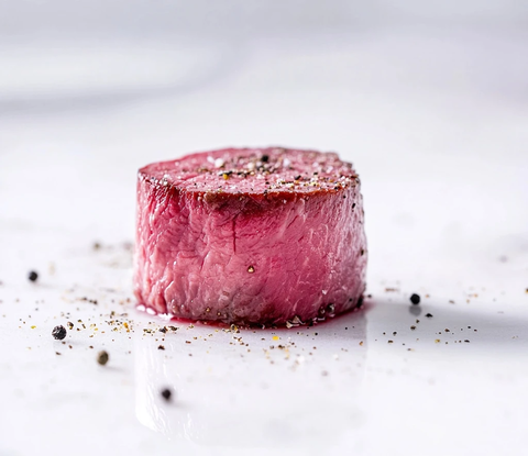 完美无瑕整块牛肉切片