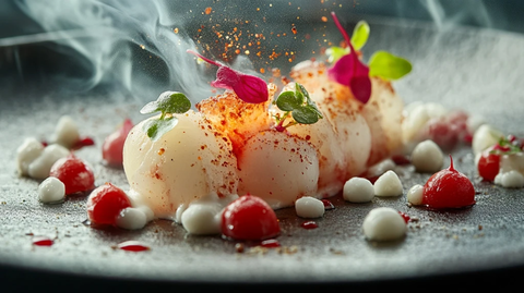 科技风烹饪美食摄影