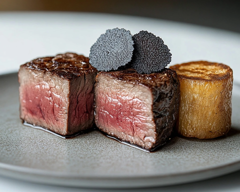 和牛黑松露精致摆盘
