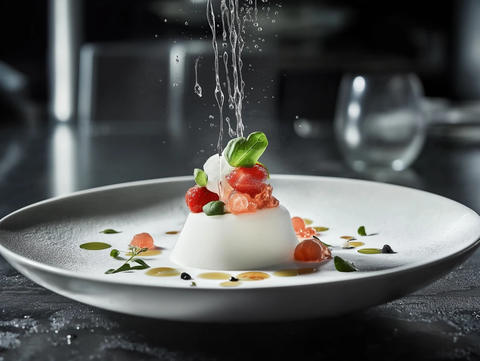 分子料理精致摆盘