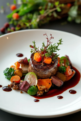 秋日食材美食拼盘