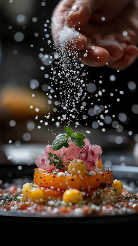 盐落美食精致摆盘