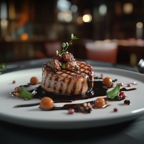 高级肉品料理摄影作品
