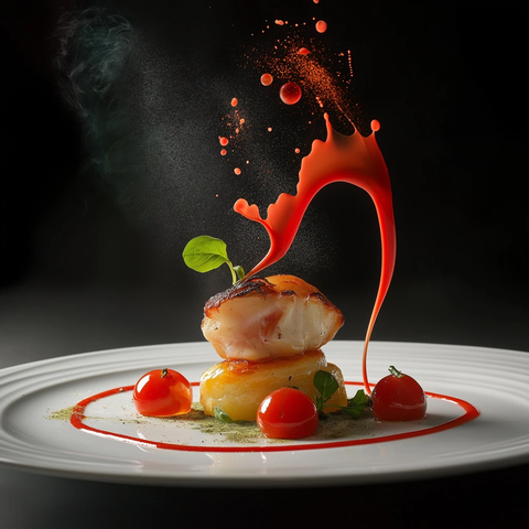 精致美食摄影细节完美呈现