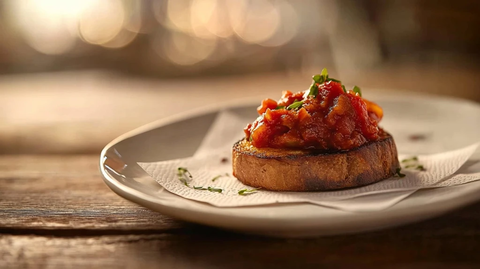 番茄布拉凯特切片面包