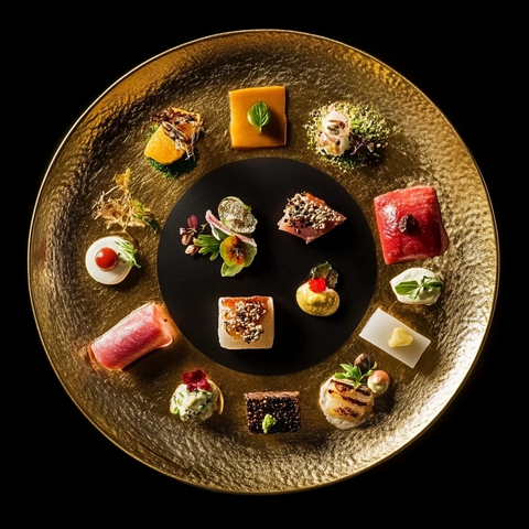 金盘盛全球佳肴