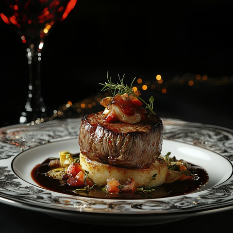 餐厅精致美食摄影