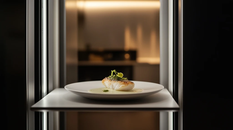 现代家居中的精致鱼料理