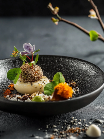 素食健康料理摆盘