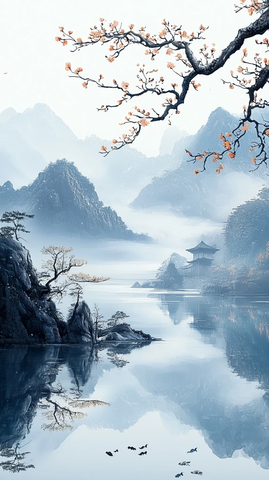 古典氛围幻境背景