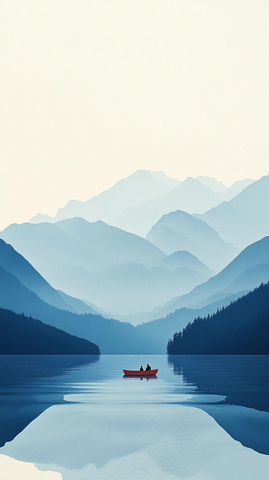 高山路径与深水摆渡