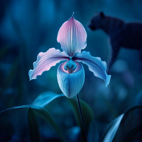 月兰水滴晨雾黑豹