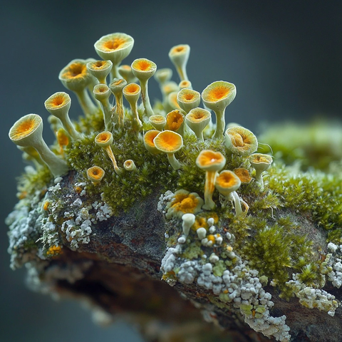 苔藓与地衣微观景观