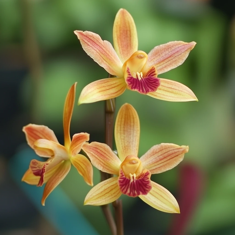 薄叶鸢尾花植物图