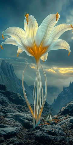 外星巨花与奇异景观