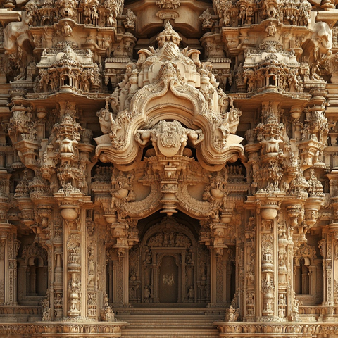 精美绝伦的雕刻建筑艺术