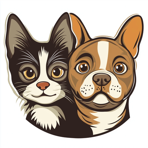 宠物护理品牌标志设计