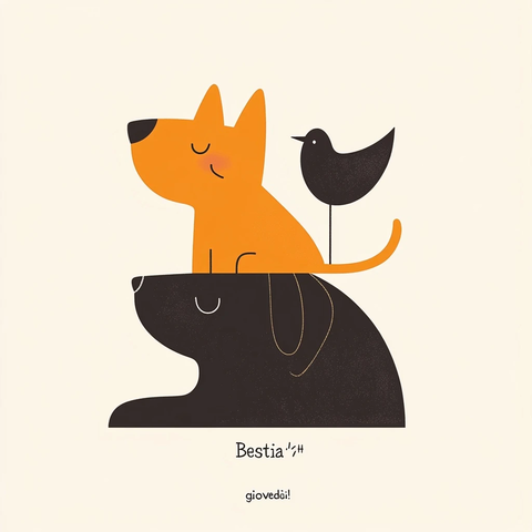 狗猫鸟图标最佳动物图案