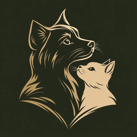 宠物救援中心标志设计