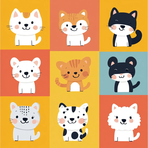 狗狗猫咪学汉字动物篇