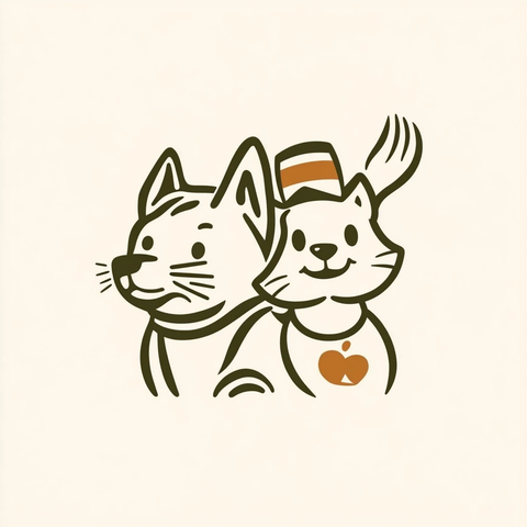 宠物食谱服务标识