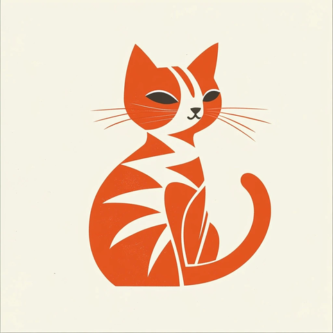 数据猫敏捷洞察卡通标志