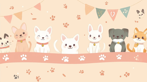 宠物肖像定制优惠开幕活动