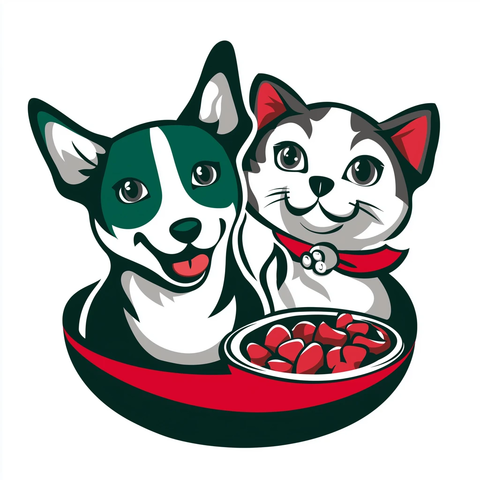 猫狗食品品牌标志设计