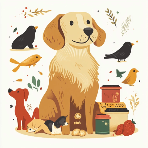 宠物食品与天然狗粮供应