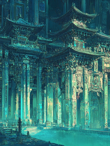 宏伟壮观的中国古代传统建筑