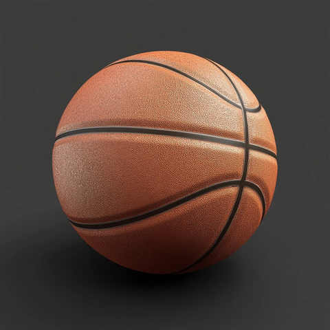 篮球矢量图标无背景