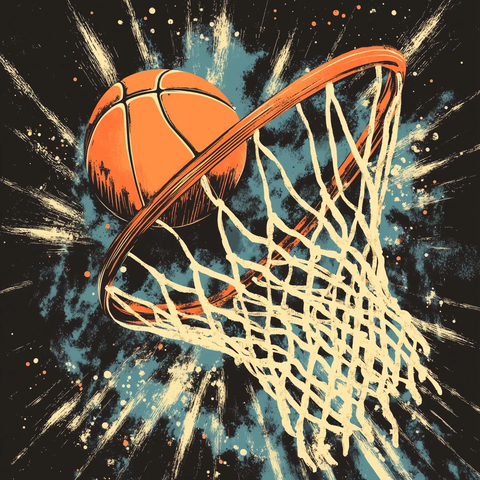 篮球穿网动态设计