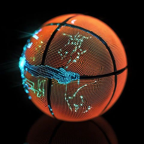 篮球内置电脑分析速度与动作