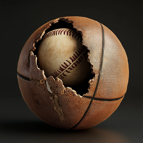 棒球内嵌橄榄球篮球纹理