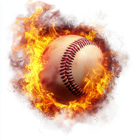 软球飞跃白色背景