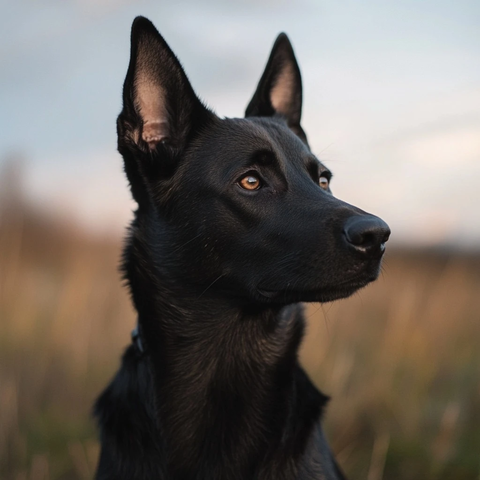 黑白犬视频博客海报