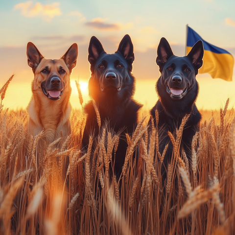 德国牧羊犬与比利时马林诺斯犬