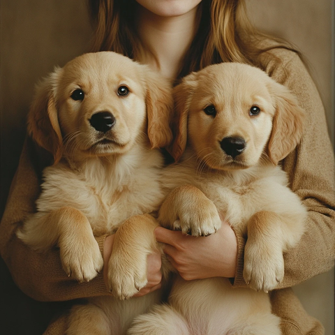 金毛幼犬训练与新家适应