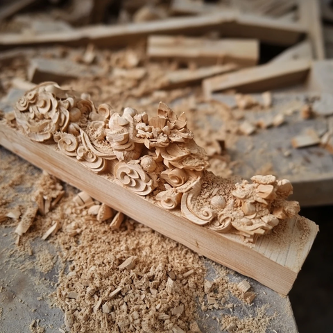 精美木雕作品展示