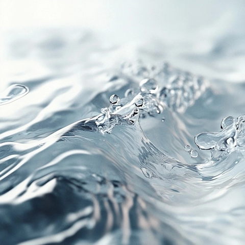 清澈流水动感背景